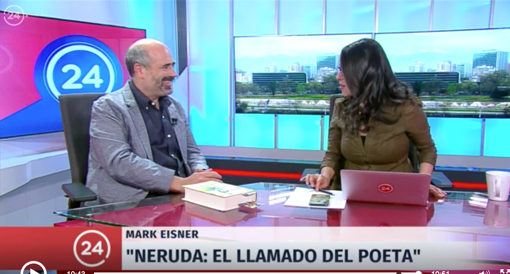 Mark Eisner en TVN Chile